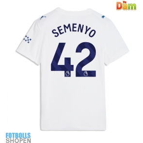 Billiga Manchester City Antoine Semenyo #42 Tredjeställ Dam 2026-27 Kortärmad